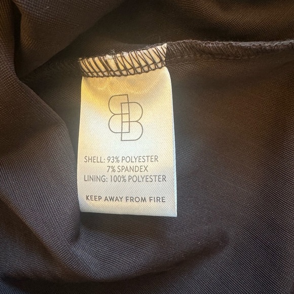 NWT Baltic Born Andi Ribbed Velvet Wrap Short Sleeve Maxi Dress Black Orchid XL - Picture 11 of 13